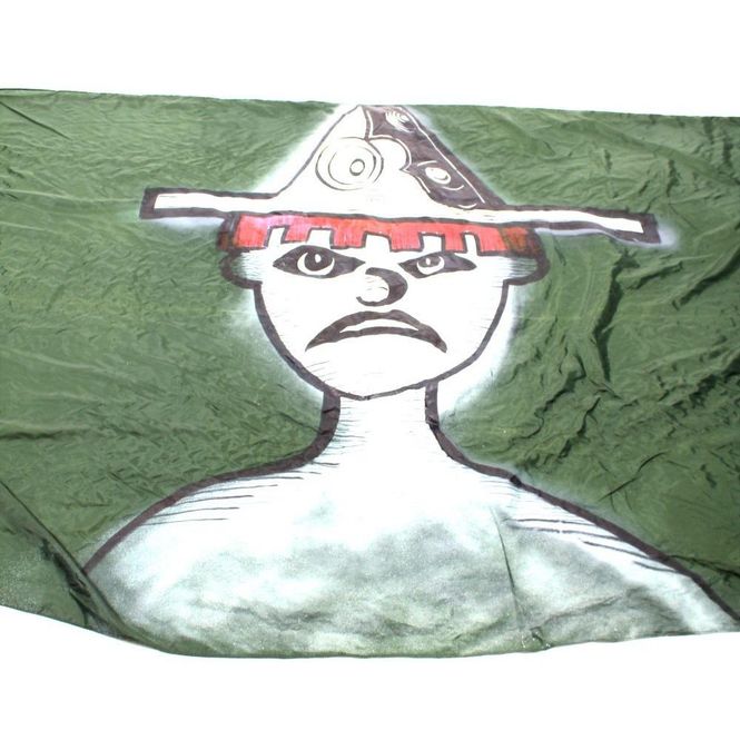 Hovedbilde Flagg med sur figur