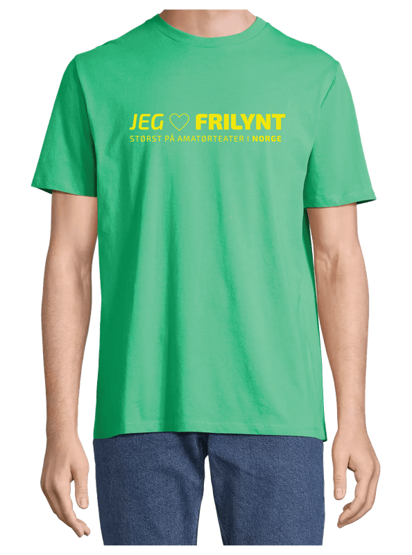 Frilynt Norge - T-skjorte 2025- Grønn